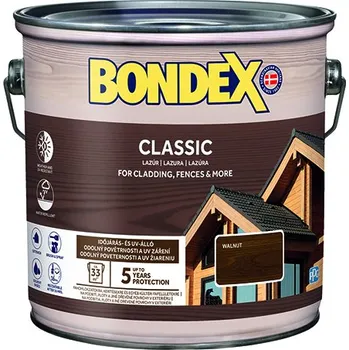 Lak na dřevo BONDEX BONDEX Classic walnut 2,5l