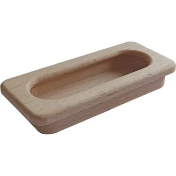 Nábytkové kování Úchytka dřevěná 4 - buk