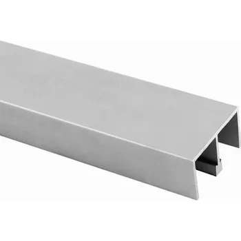 Nábytkové kování Horní hliníkové vedení - vnitřní část potažená plstí -2bm