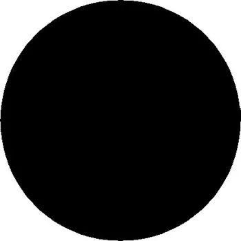 Příslušenství pro plot Krytka plastová pro otvor pr.35mm - černá