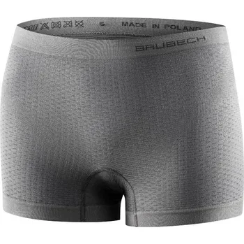 Dámské termo spodní prádlo Brubeck 3D Base Layer dámské boxerky Barva: Grey, Velikost: S