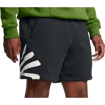 Šortky Under Armour Curry Splash Fleece Short-BLK 1387112-001 Velikost M