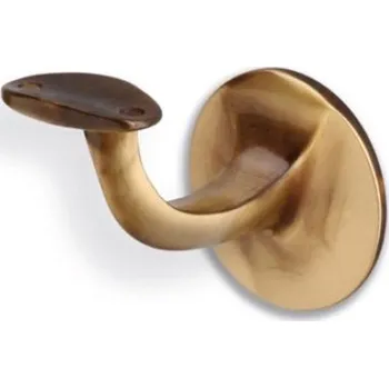 Držák madla ovál bronz