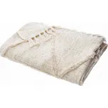 Bytová dekorace Shine přehoz 130x180 cm béžový