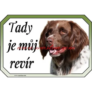 Cedulka ohař dlouhosrstý, muensterland - Bez samolepicí vrstvy