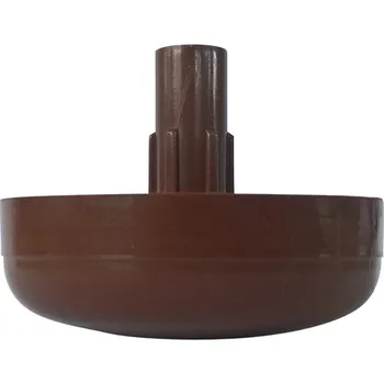 Nábytkové kování Kluzák pohovky 226 hnědý - 60x20mm