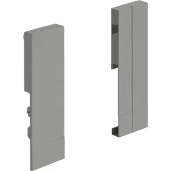 Hettich Atira spojky pro čelo vnitřní vysoké zásuvky 144 mm stříbrné