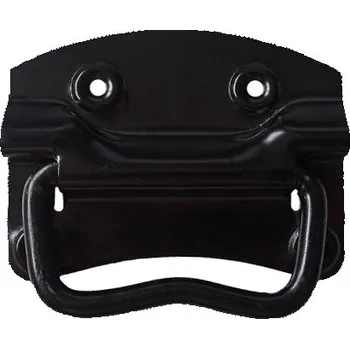 Nábytkové kování NÁŘADÍ CL DRŽADLO NA BEDNU 90MM ČERNÝ