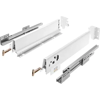 Nábytek GTV Modern Box Square nízký 84 mm - 500 mm bílý 40 kg