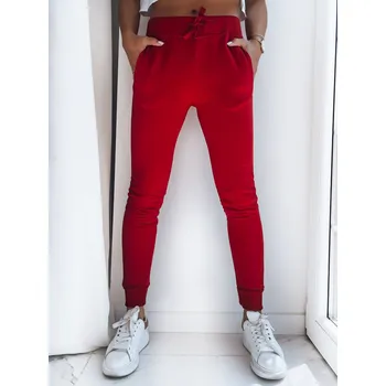 Dámské tepláky FITS UY0537z Barva: Červená, Velikost: XL