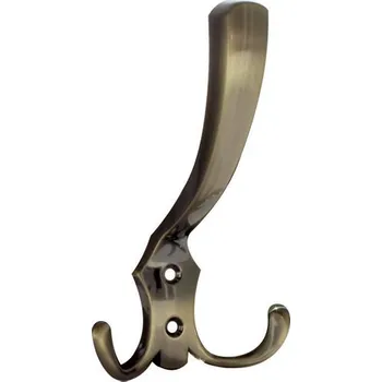 Věšák Bruce - broušená staromosaz