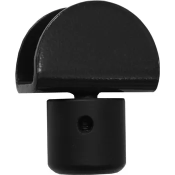 Nábytkové kování Tkz Nožka stavěcí kovová - hnědá/černá