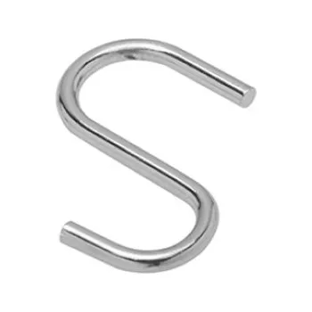 Nábytkové kování GTV Reling háček průměr 16 mm - chrom