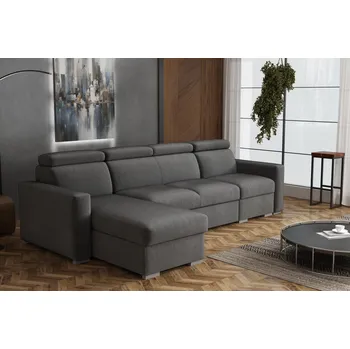 Sedací souprava Sedací souprava Petrit I levá Kronos šedá