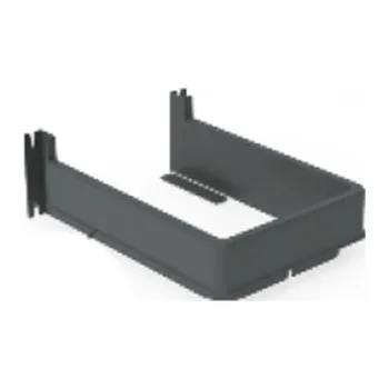 Unionplast Kryt výřezu Syphon Flex pro dřezovou zásuvku pro dno 16mm / 18mm antracit