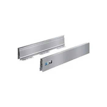 Nábytkové kování Hettich InnoTech Atira bok zásuvky V 70 mm L 470 mm levý stříbrný