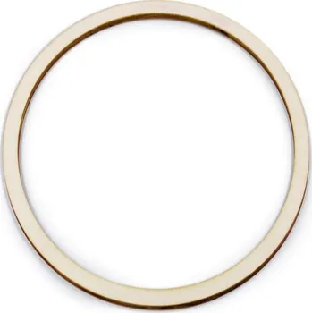 Lapač snů Kruh na lapač snů - dřevěný placatý - 25 cm