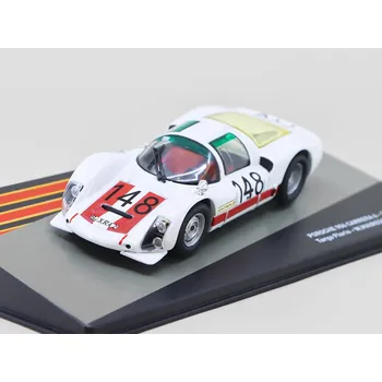 autíčko Porsche 906 Carrera 6 #148 Targa Florio 1966 1:43 - Centauria časopis s modelem Porsche 906 Carrera 6 No.148 - kovoý model auta 1/43