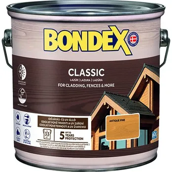 Lak na dřevo BONDEX BONDEX Classic antique pine 2,5l