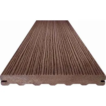 Terasové prkno WPC - WOODPLASTIC Terafest Prkno 195 Max FOREST Palisander 22x195x4000mm