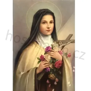 Kartička sv. Terezička (A6)