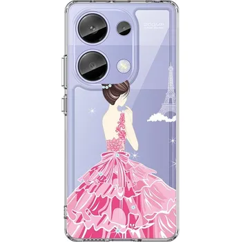 Kryt Xiaomi Redmi Note 13 Pro Image pevný Pink Princess (obal neboli pouzdro na Xiaomi Redmi Note 13 Pro)
