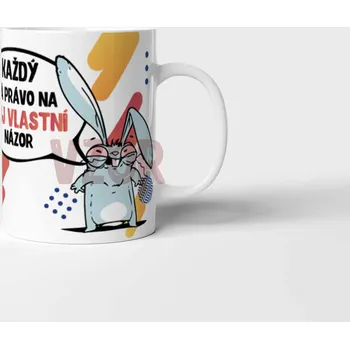 Hrnek Každý má právo na... - Modrá