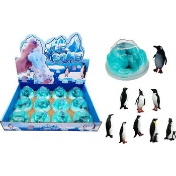 Modelovací hmota Sliz - hmota s tučňákem 7x4cm