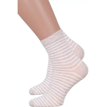 Dámské ponožky Dámské klasické ponožky 099/015 Steven Barva/Velikost: béžová / 35/37