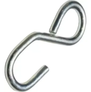 zvedák S hák vázací s okem 8x105 mm, Zn.