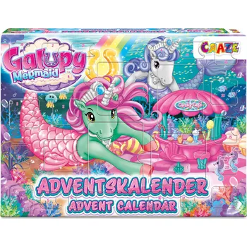 Figurka CRAZE Adventní kalendář GALUPY MERMAID