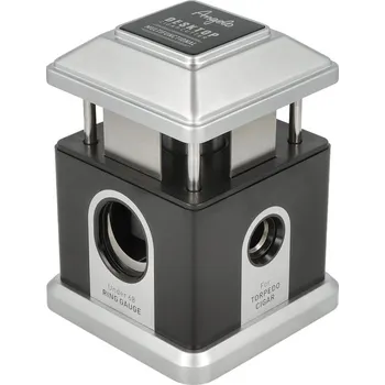 Humidor Doutníkový ořezávač Angelo - stolní Black/Silver