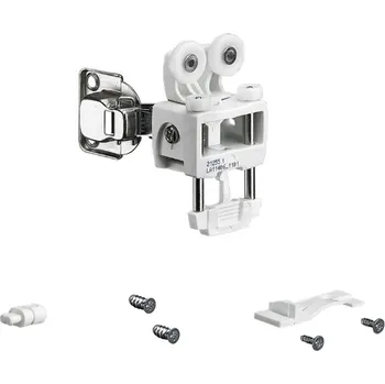 Nábytek Hettich Wingline L Do 12Kg, Se Zavíracími Pružinami, Bez Dolního Vedení, Sada Levá Bílá