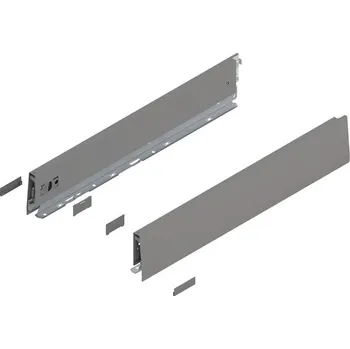 Blum BLUM MERIVOBOX sada výška E-Boxcap, BLUMOTION , 40kg, délka 500, indium šedá