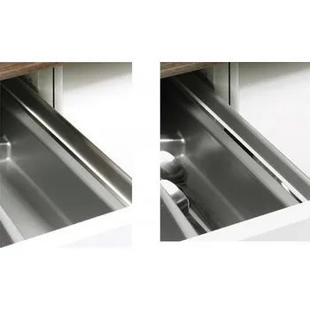 Hettich InnoTech ukončovací profil 520 mm - chromový finiš