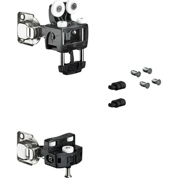 Nábytkové kování Hettich Wingline L do 12Kg bez zavíracích pružin s dolním vedením levá černá