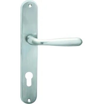 Dveřní kování COBRA ORION Provedení: PZ (vložkový zámek), Povrch: OCS - chrom matný, Rozteč: 72 mm