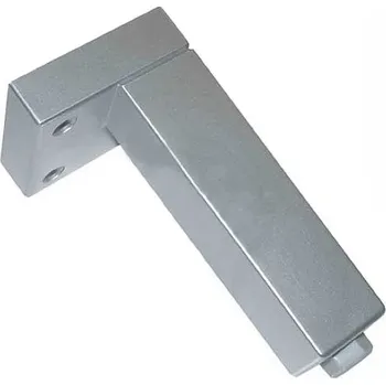 Nábytkové kování Nožka pohledová plastová 25x25 115 mm RAL 9006