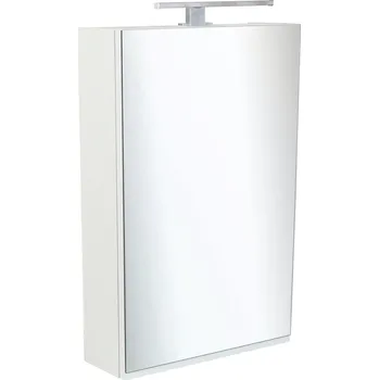 Koupelnový nábytek Zrcadlová skříňka závěsná Atica 50 ZS LED-CR s osvětlením Any LED 30 CR chrom/bílá