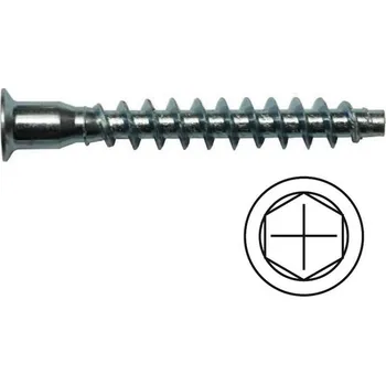 Vrut WT WINTECH Konfirmát 7 x 70 Zn bílý