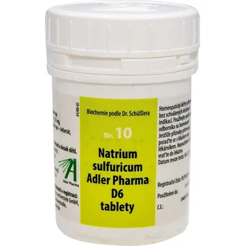 ADLER PHARMA Nr.10 Natrium sulfuricum D6 400 tablet
