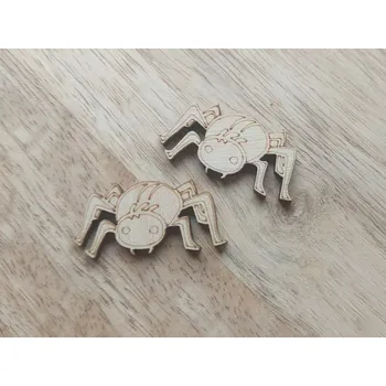 Dřevěný pavouk - 1,5 cm