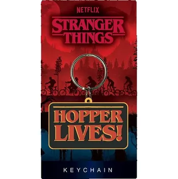Klíčenka Stranger Things - Hopper Lives