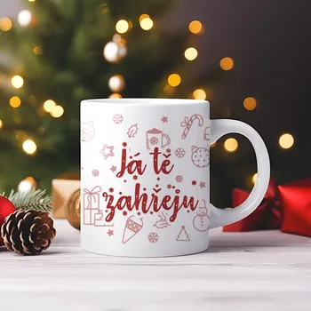 Hrnek - Já tě zahřeju - Bílá