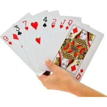 Pokerová karta Hrací karty velké - poker