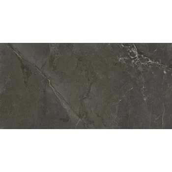 Dlažba Mito Soveraya Grafite RT - dlažba rektifikovaná 60x119,5 černá lesk Mito Soveraya Grafite RT 60x119,5