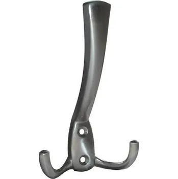 Nábytkové kování Věšák Kirk - sat / nikl