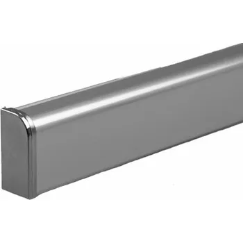 Těsnící lišta TOP hliník natural - 4 m