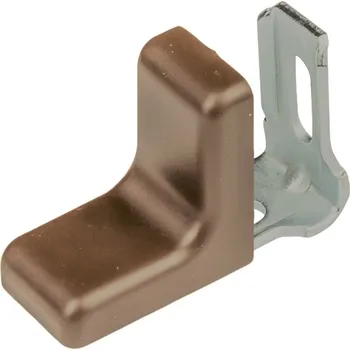 Nábytkové kování Rektifikační kování malé ořech