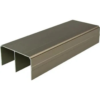 Nábytkové kování Vedení horní S05 světlý bronz - 1,5m